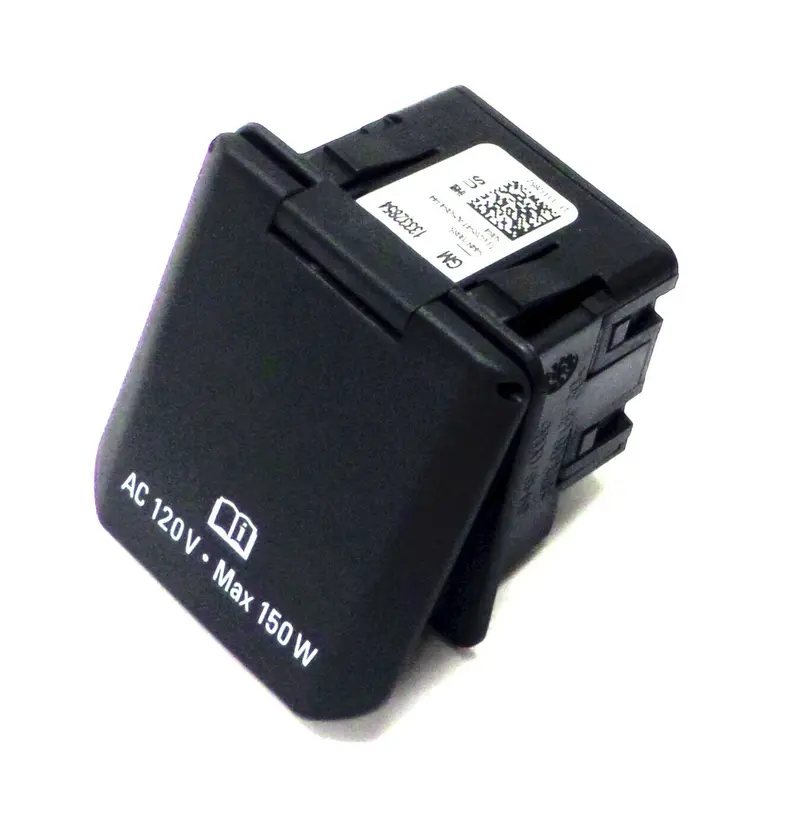 13322854 Floor Console 120 Volt Power Jack Outlet Encore Regal Cruze Trax Acadia 1