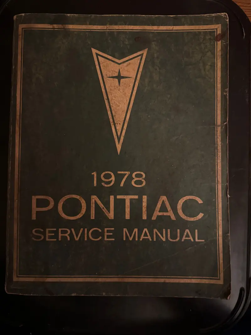 1978 Pontiac Service Manual 1