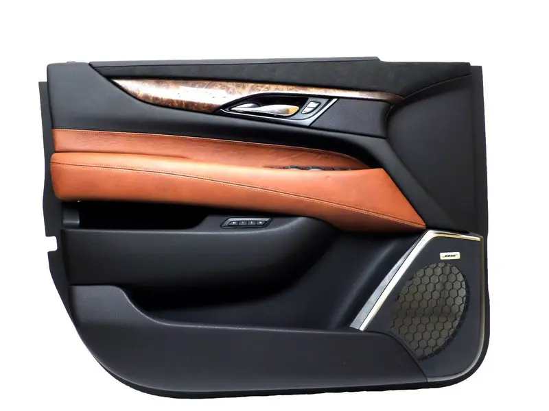 2015-2019 Cadillac Escalade Front Right Drive Side Door Panel Blk Suede Vecchio 1