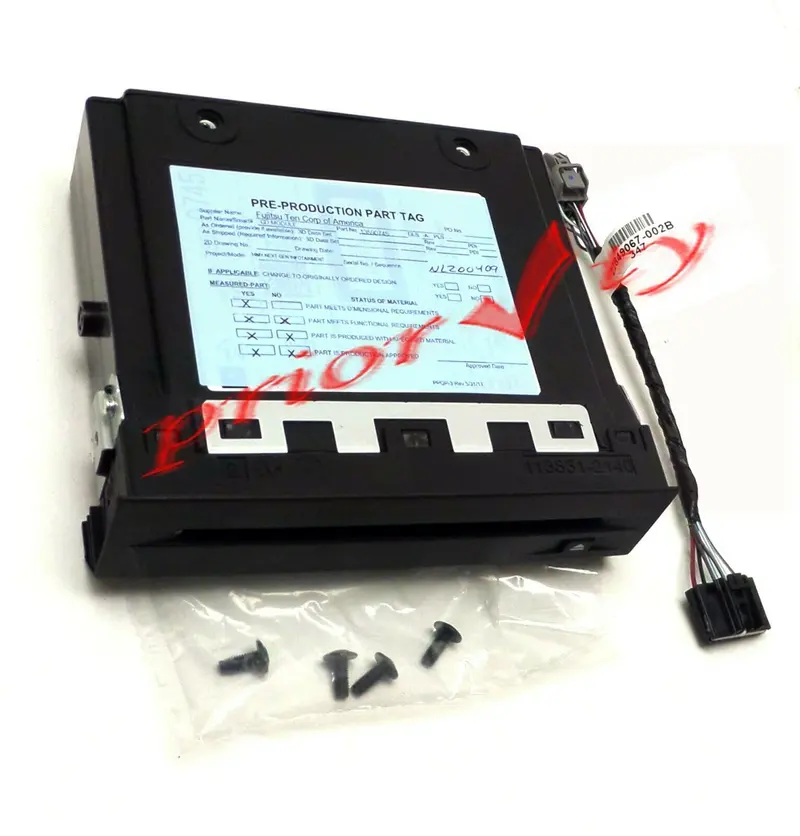 23208180 Single Disk Cd Player Mounted In The Glovebox 2014 Cadillac Ats Cts Elr 1