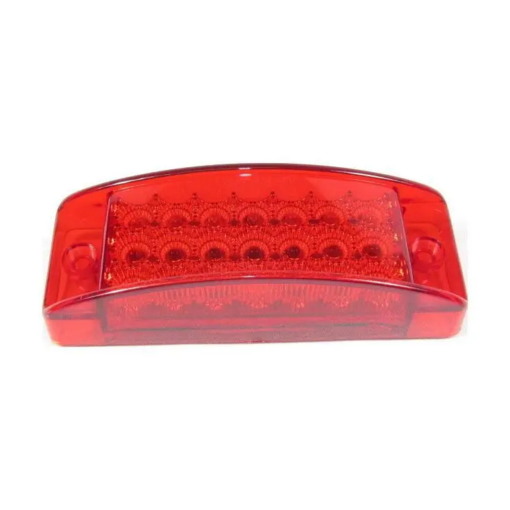 5-13/16" X 2-1/16" Red Rectangular Marker Led Light With 20 Leds And Red Lens | F235202 1