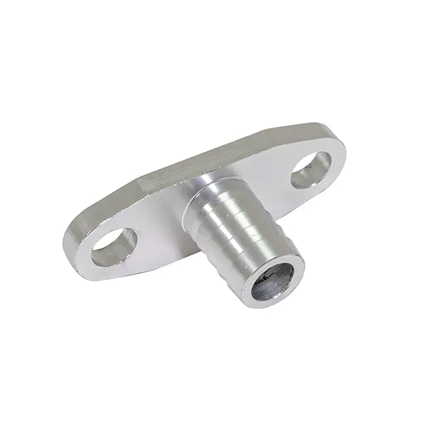 5/8” Barb Machined 2 Bolt Oil Drain Flange 1