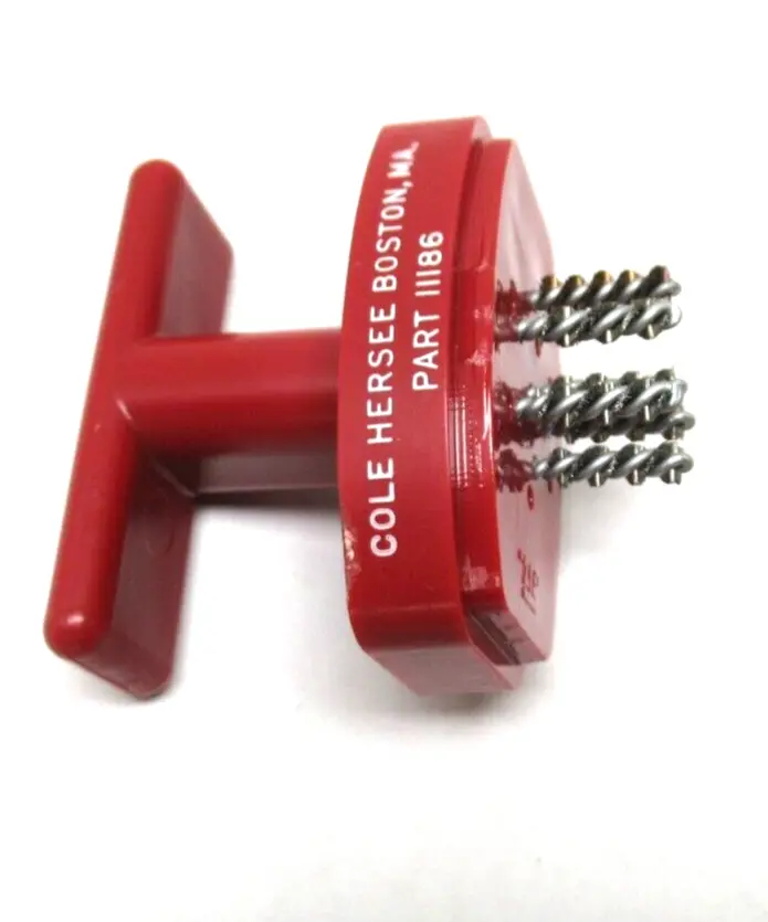 6 Pole Plug Cleaner Cole Hersee Stainless Steel Brushes Automotive Industrial 1