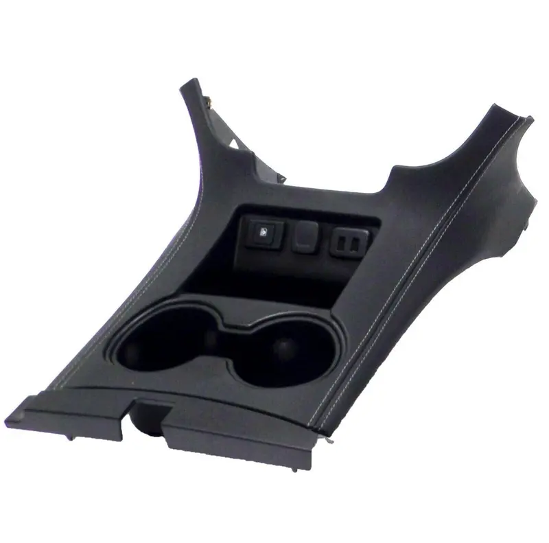 84127544 Floor Center Console Cup Holder Black Leather 2016 Suburban Tahoe Yukon 1