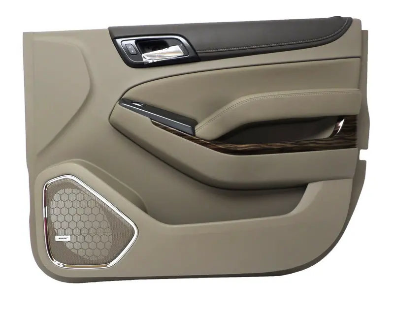 84192434 Right Passenger Side Door Panel Cocoa Dune 2017-2020 Chevrolet Suburban 1