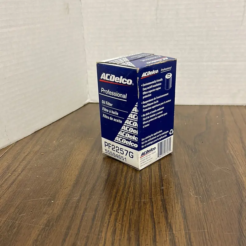 Acdelco Pf2257g Oil Filter 55594651 2