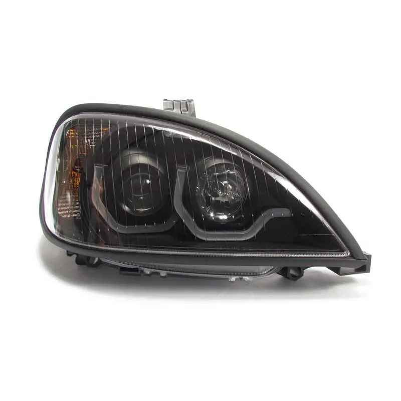 Black Housing Projector Headlight With Led Light Bar For Freightliner Columbia - Passenger Side | F236804 1