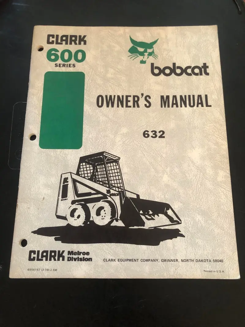 Bobcat _ 632 _ Owner’S Manual 1