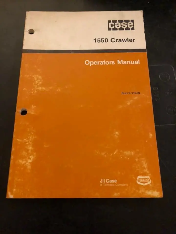 Case _ 1550 Crawler _ Operator’S Manual 1