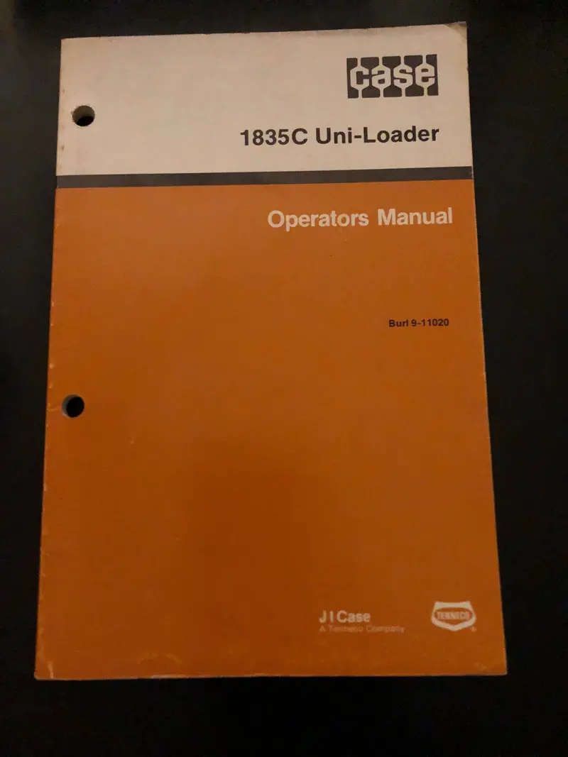 Case _ 1835C Uni-Loader _ Operator’S Manual 1