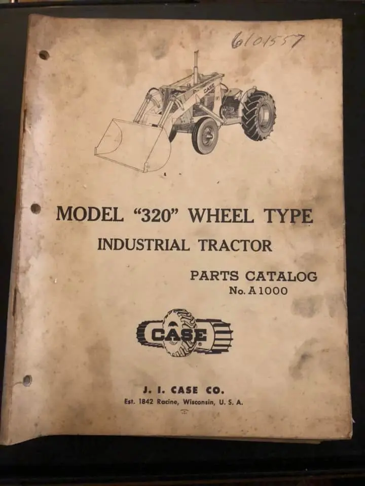 Case _ 320 Wheel Type Industrial Tractor _ Parts Catalog 1