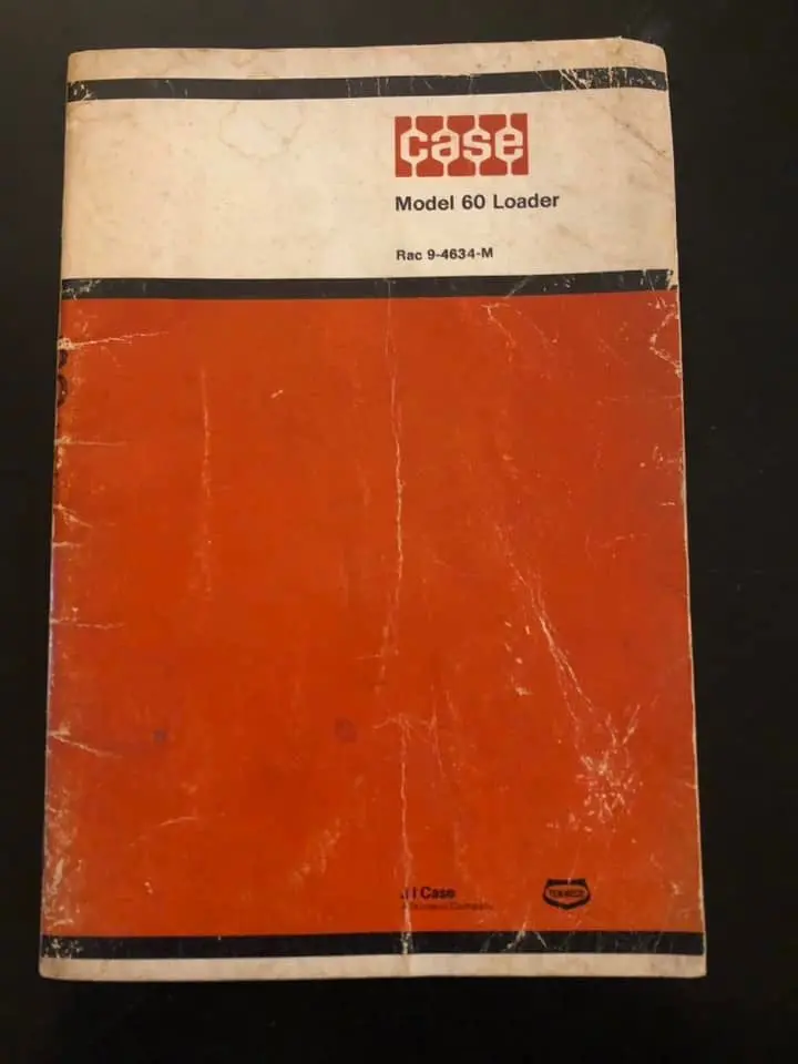 Case _ Model 60 Loader _ Operator’S Manual 1