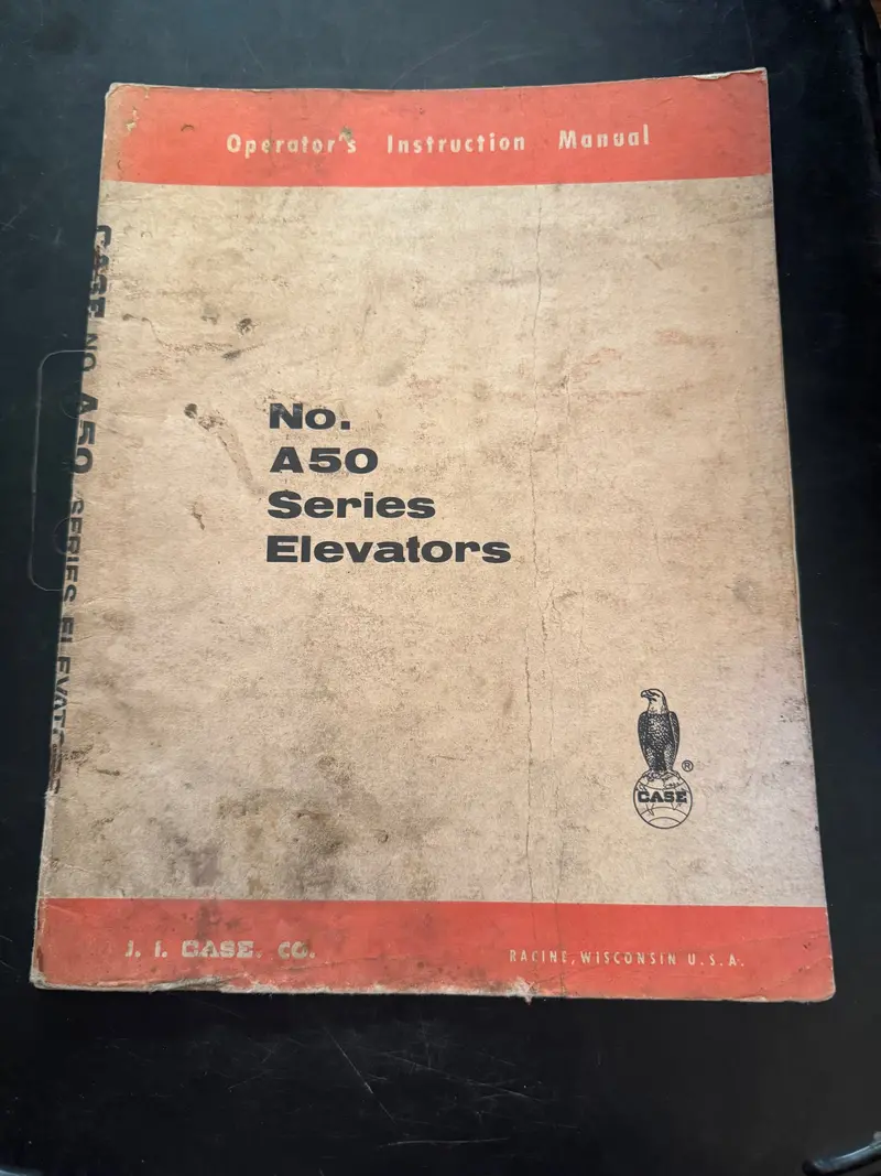Case _ No. A50 Series Elevator _ Operator’S Instruction Manual 1