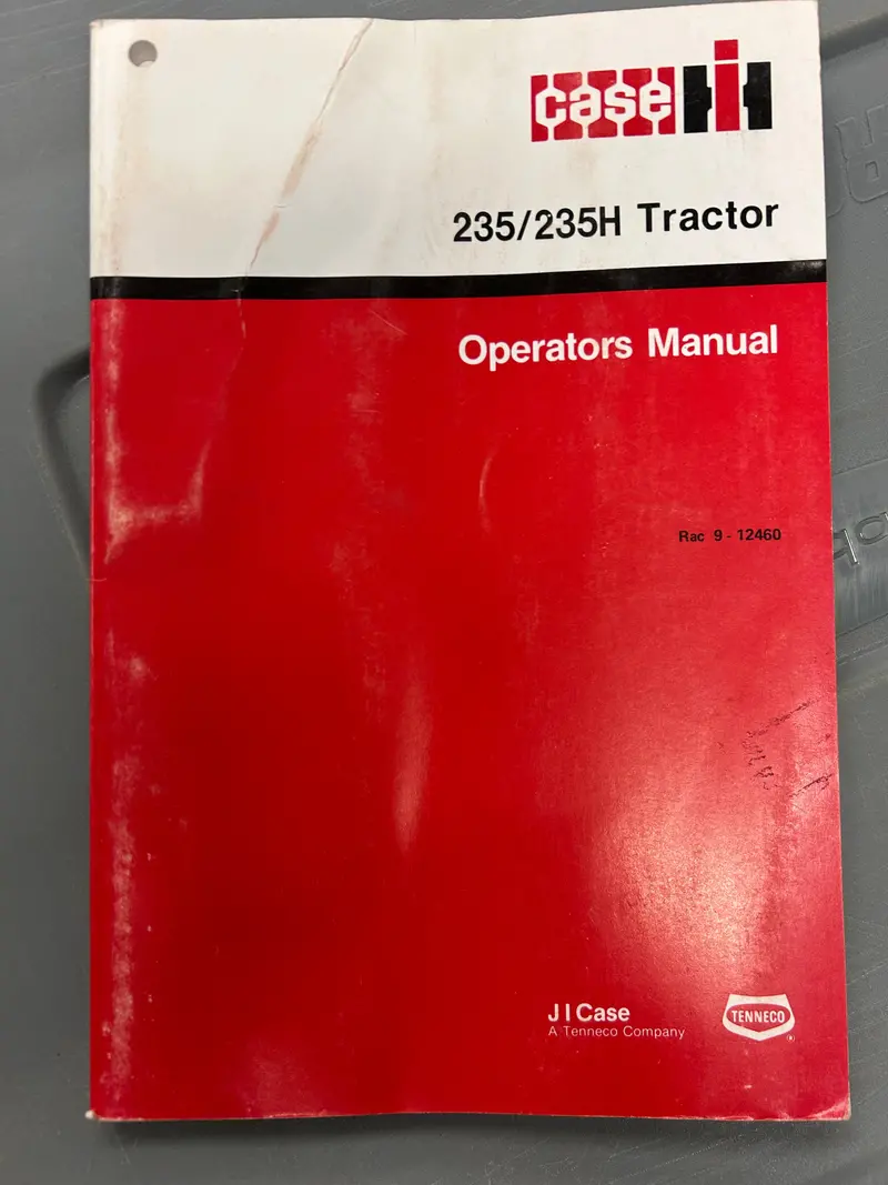 Case Ih _ 235/235H Tractor _ Operator’S Manual 1