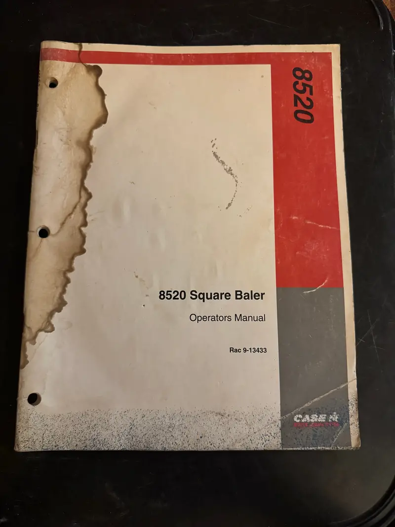 Case Ih _ 8520 Square Baler _ Operator’S Manual 1
