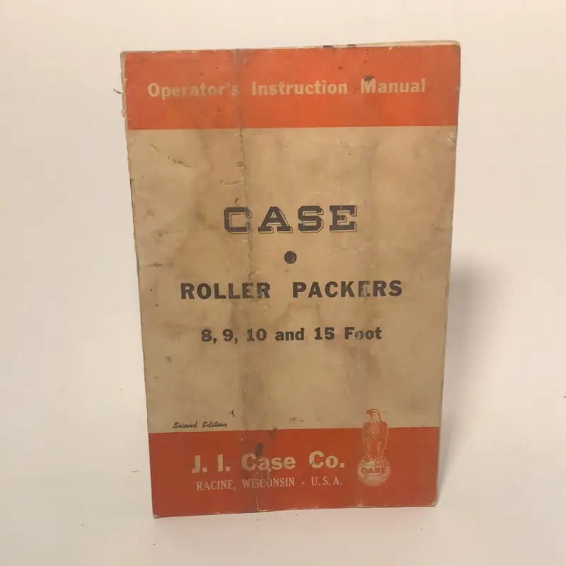 Case Roller Packers 8, 9, 10 And 15 Foot 1