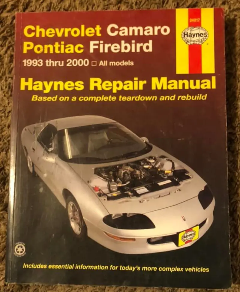 Chevrolet Camero & Pontiac Firebird _ 1993 Thru 2000 1