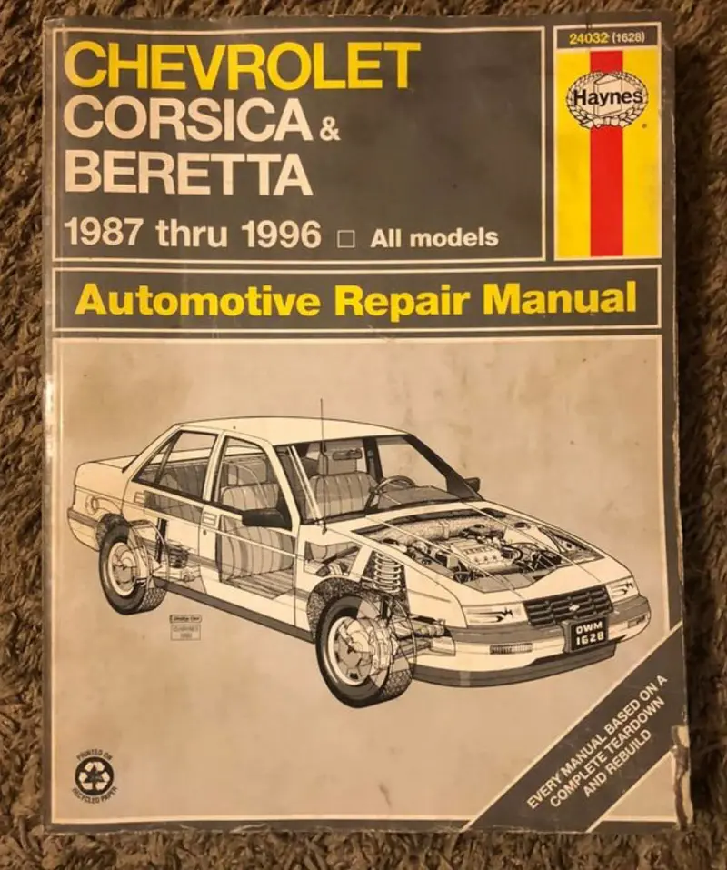 Chevrolet Corsica & Beretta _ 1987 Thru 1996 1