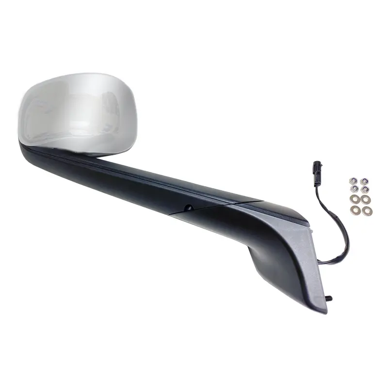 Chrome Heated Hood Mirror Replacement For Freightliner Cascadia 2018+ Passenger Side | F247748 1