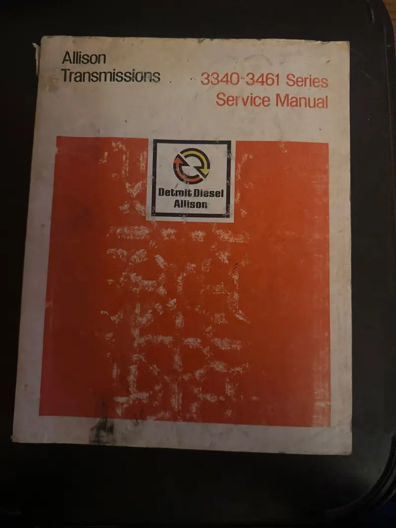 Detroit Diesel _ Allison Transmissions 3340-3461 Series _ Service Manual 1