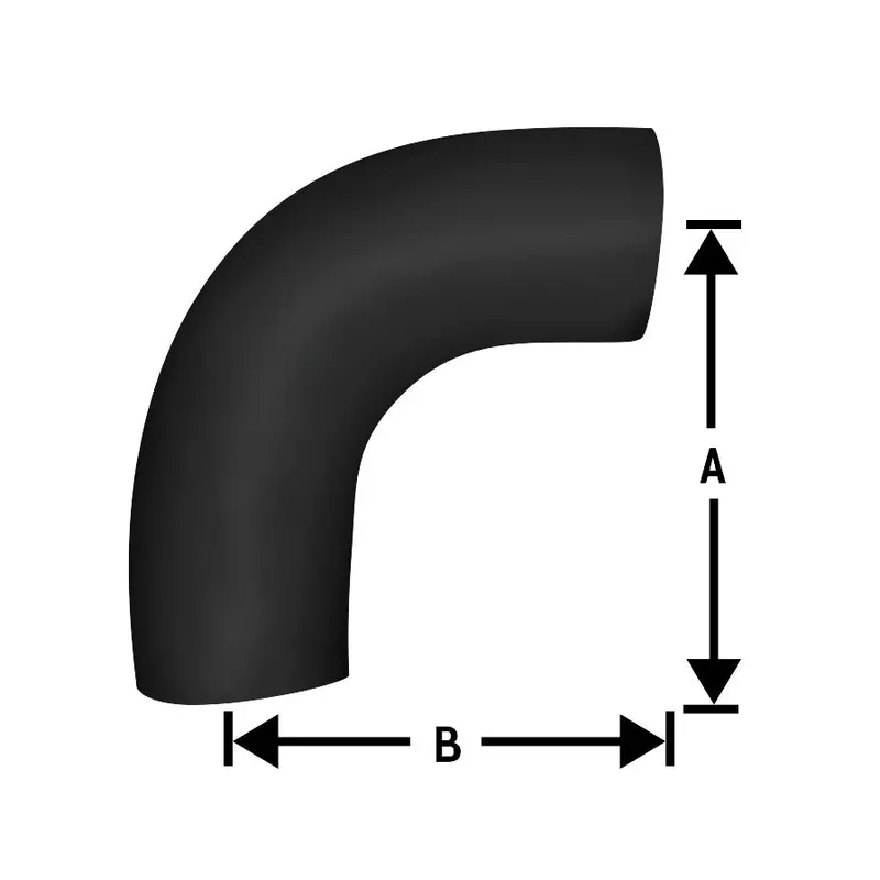 F010086 | Hose (2-1/2In Id) (A 5-1/2In) (B 6-1/2In) | Replace 11Mf2502p1 | Erh3140 | Erh-3140 1