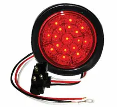 F235102 | Sealed Lights | Replace | 4 Round 17 Led Lights 12 Volts 1