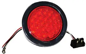 F235108 | 4 Round 24 Led Lights | Replace | 12 Volts 1