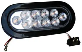 F235197 | Oval 10 Led Lights | Replace | 12 Volts 1