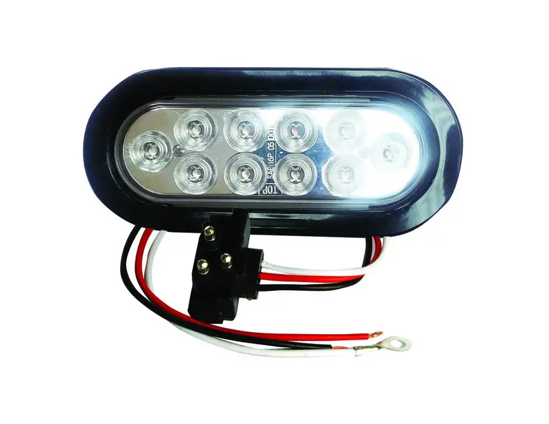 F235198-24 | Clear, Oval Marker Light Led Kit 1