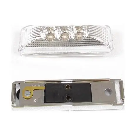 F235257 | Amber Clear, Side Marker Light 3 Led 1