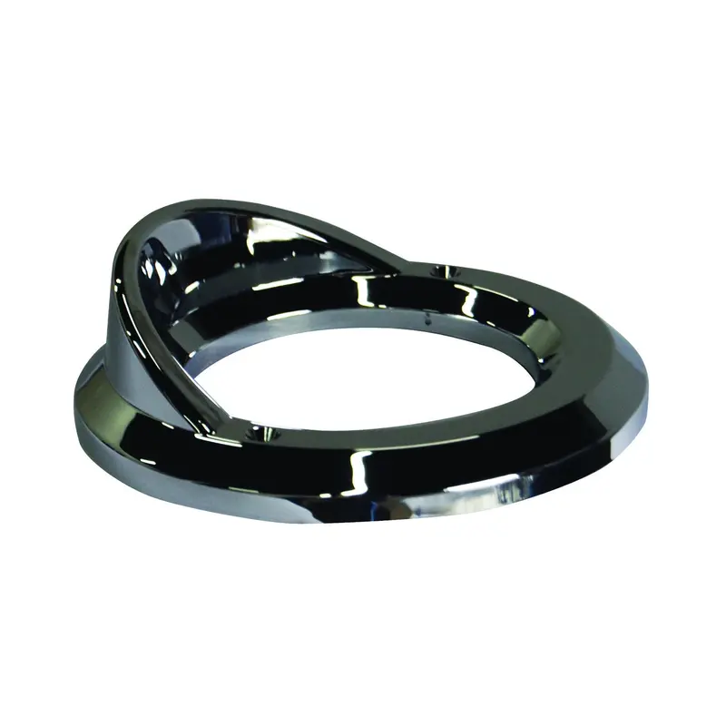 F235333 | 2.5" Round Bezel With Visor Chrome 1