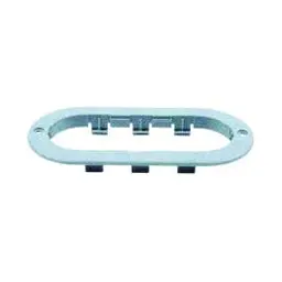 F235335 | Oval Mounting Bracket Chrome 1