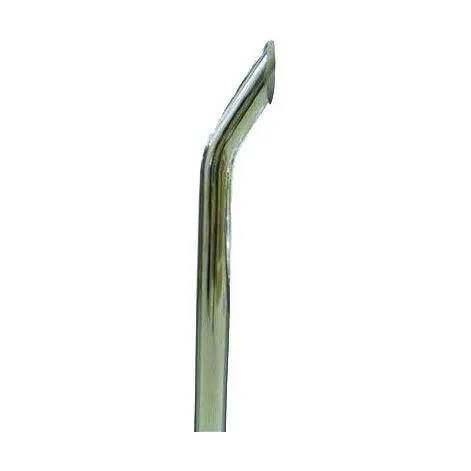 Fortpro 5" O.D. Chrome Bullhorn Exhaust Stack Pipe - 60” Long | F247710 1