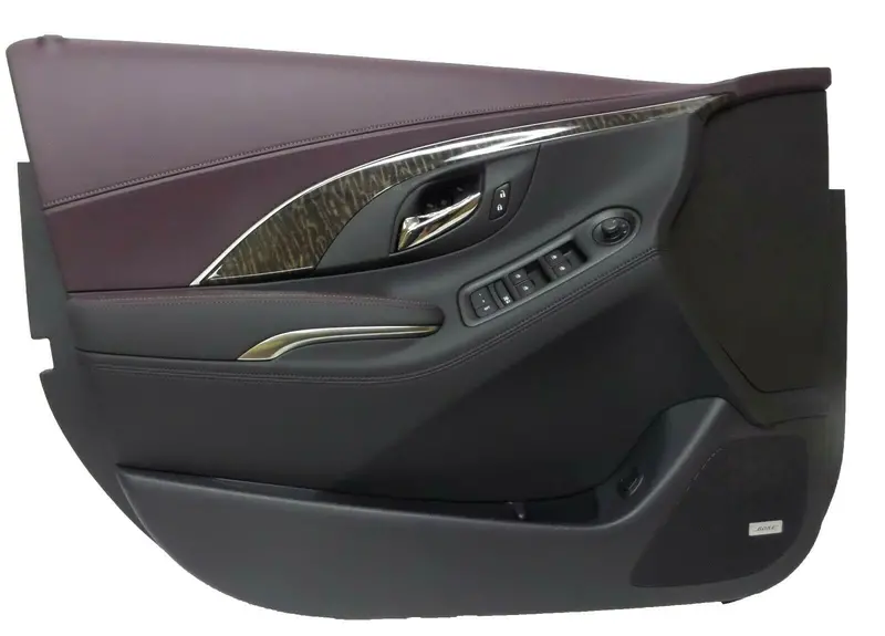 Front Left Driver Side Interior Door Panel Black Sangria 2014-16 Buick Lacrosse 1