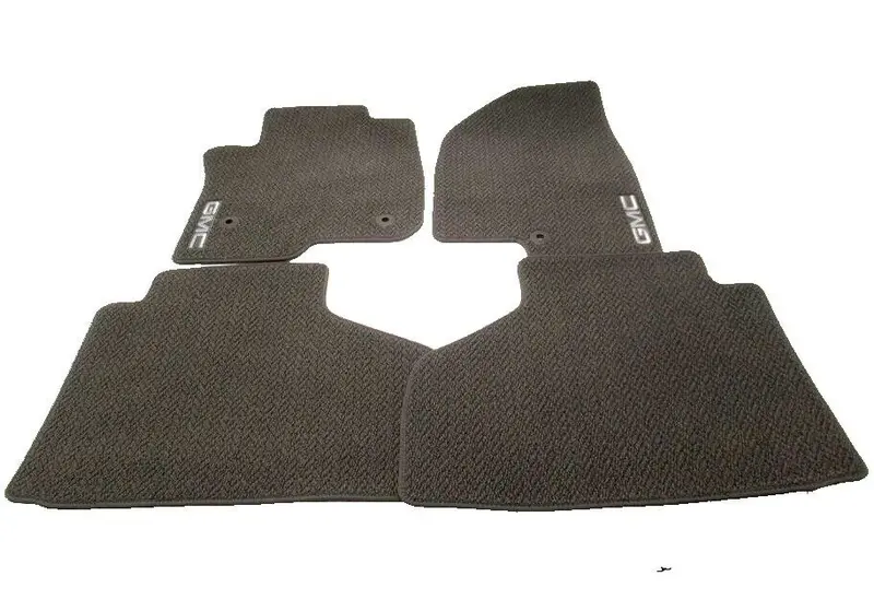 Genuine Gmc Front & Rear Carpet Floor Mats Atmosphere 84690901 2021-24 Gmc Yukon 1