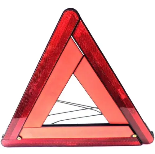 Highway Advance Warning Triangle Traffic Signal With Compact Box H15" X W17" 1