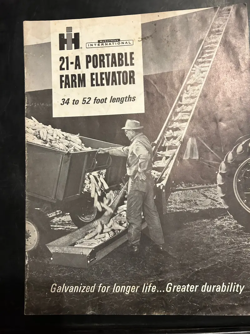 Ih _ 21-A Portable Farm Elevator _ Product Brochure 1
