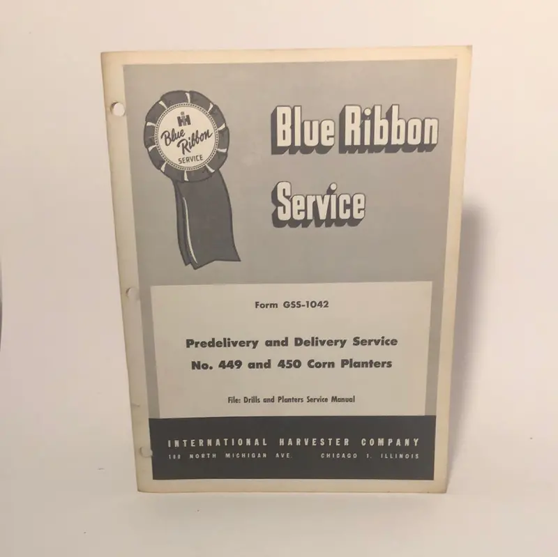 Ih Blue Ribbon Service Gss-1042 1