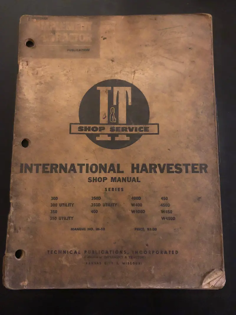It _ Ih Manual Ih-10 _ Shop Manual 1