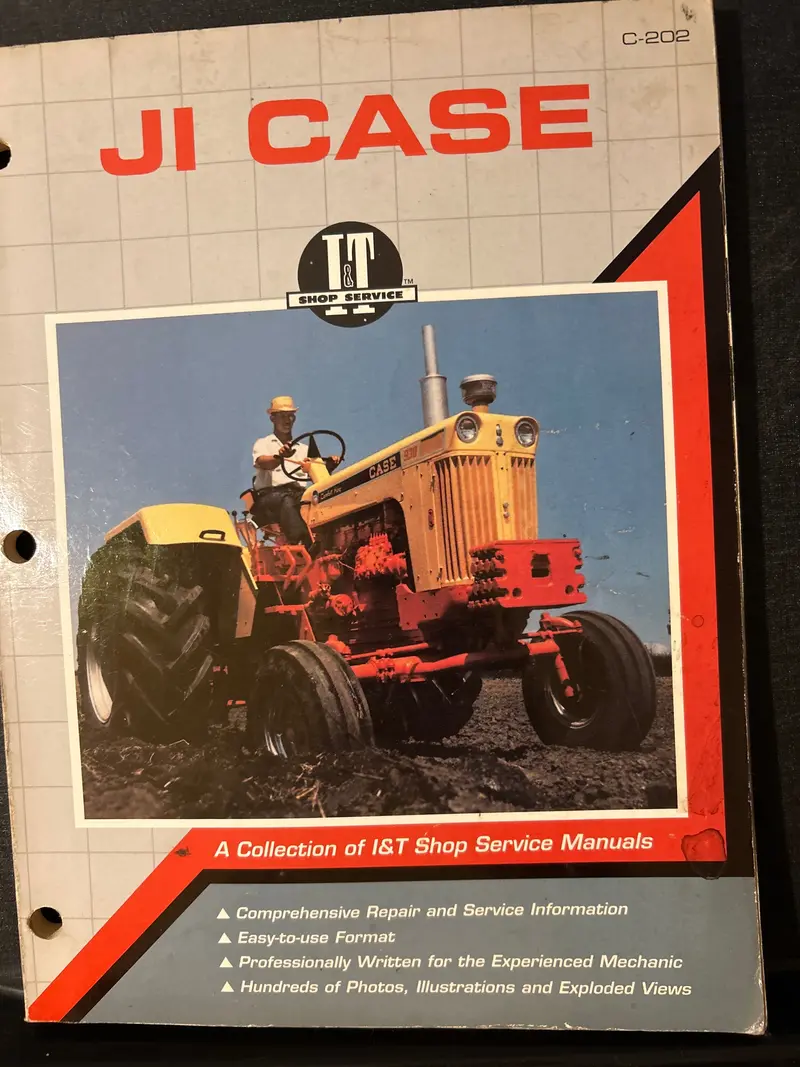 I&T _ Ji Case Collection Of Manuals _ Shop Manual C-202 1