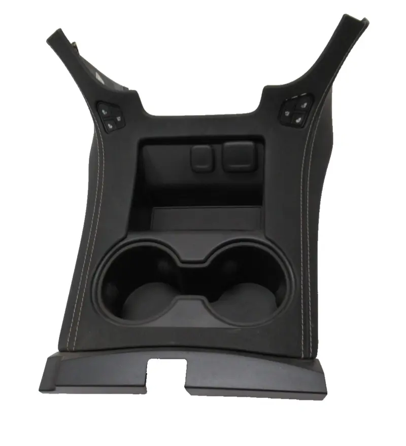 Jet Black Front Floor Console Trim Plate 2015-2020 Chevrolet Suburban Tahoe Gmc 1