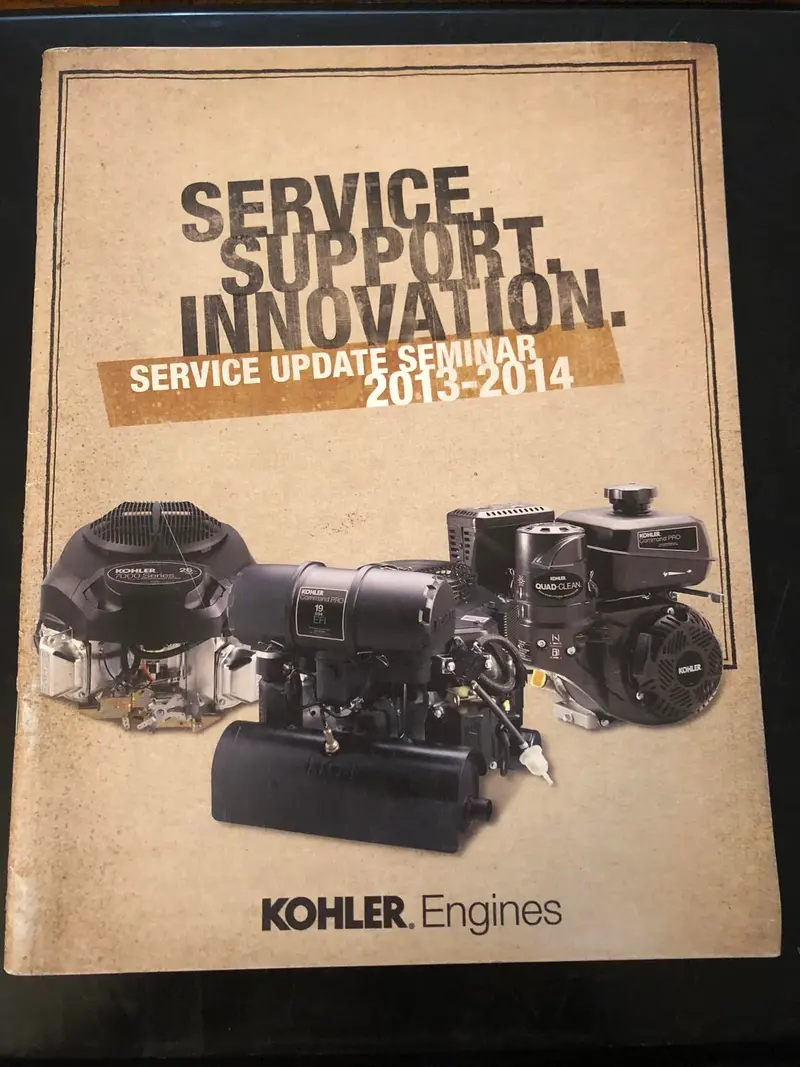 Kohler Engines Service Update Seminar 2014-2014 1