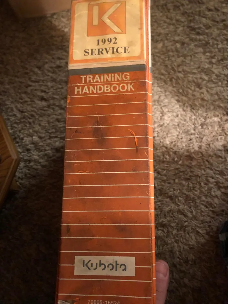 Kubota _ 1992 Service _ Training Handbook 1