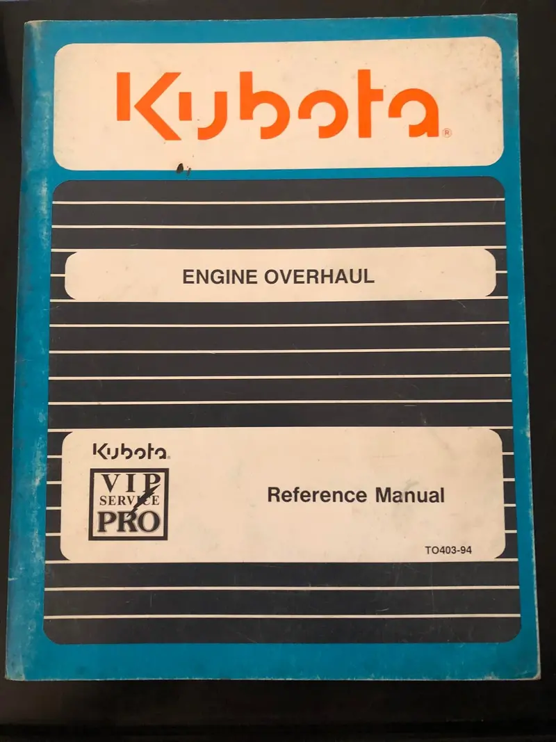 Kubota _ Engine Overhaul _ Vip Service Pro 1