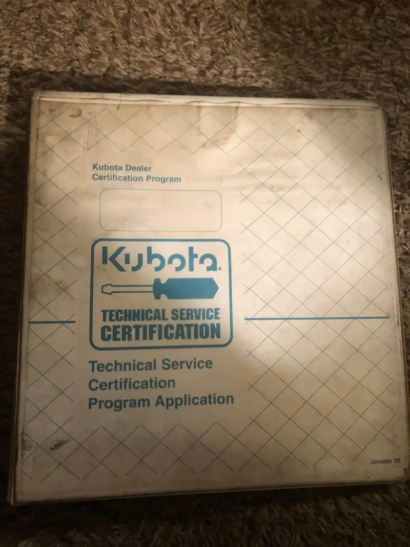 Kubota _ Technical Service Certification 1