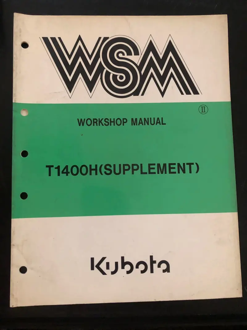 Kubota _ Wsm _ T1700h (Supplement) 1