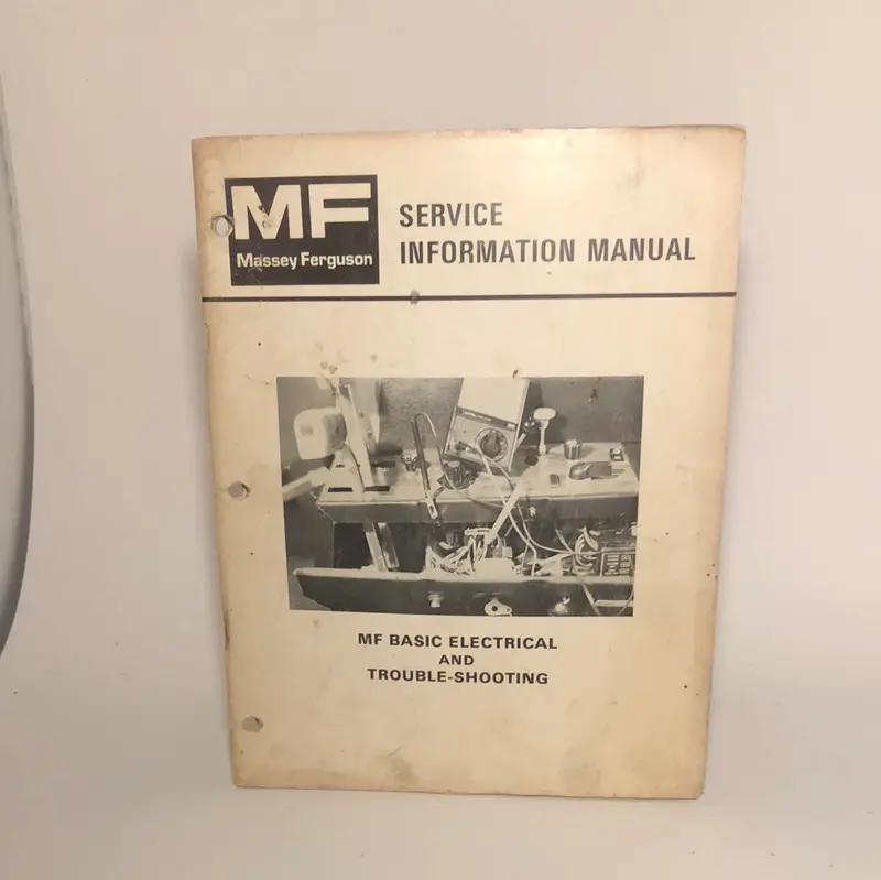 Massey Ferguson Service Manual 1
