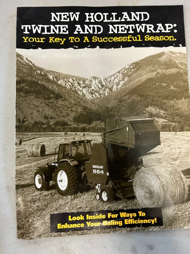 New Holland _ Twine & Netwrap: Your Key To A Successful Season. 1