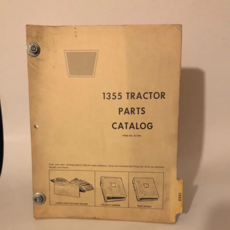Oliver _ 1355 Tractor _ Parts Catalog 1
