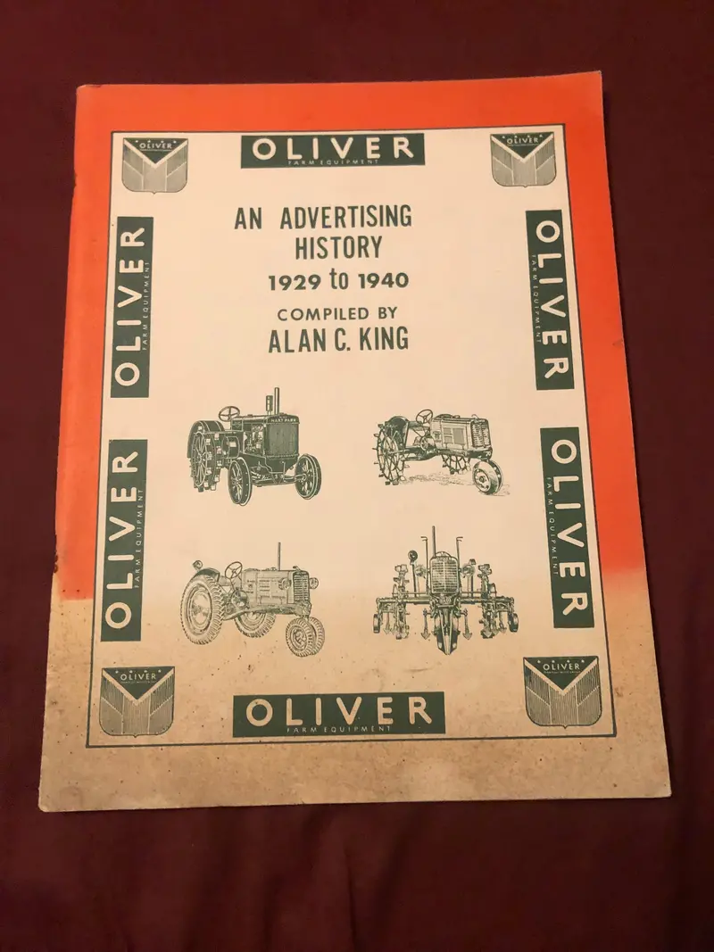 Oliver _ All Advertising History 1929-1940 By Alan C King 1